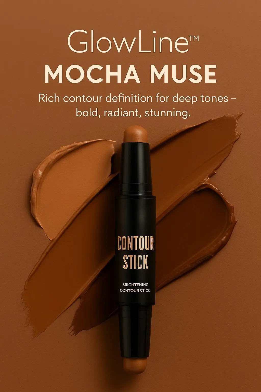 Dual Concealer + Contour Stick – Natural Finish, Buildable Coverage