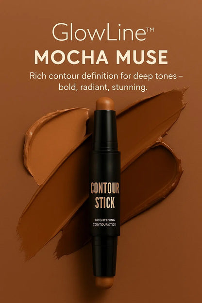 Dual Concealer + Contour Stick – Natural Finish, Buildable Coverage